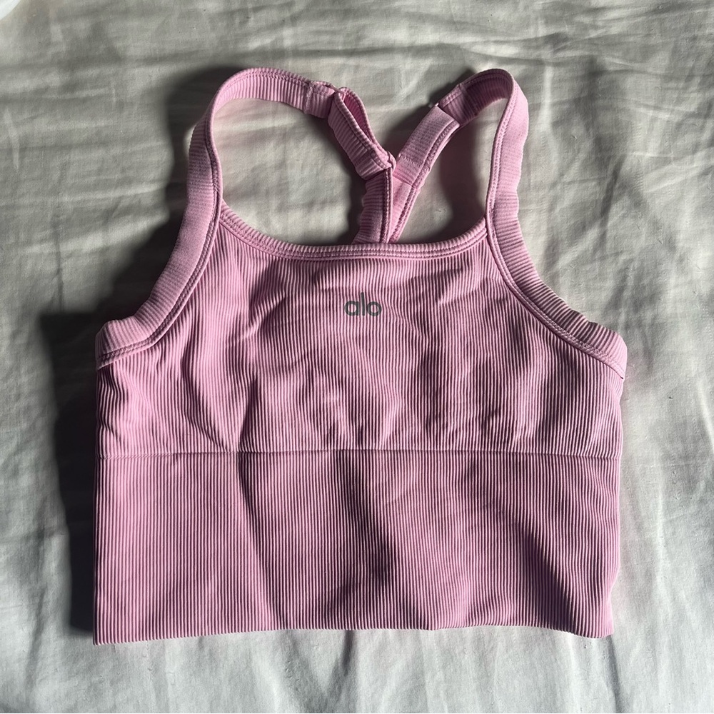 Alo Yoga Sweet Pink Favorite Bra Tank